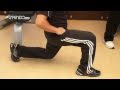 Zancada con peso del cuerpo