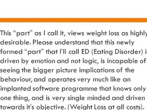 how to cure anorexia