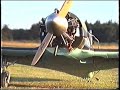 Fiber Classics Yak-11 - 125 cm³ radial engine - my worst crash ever !