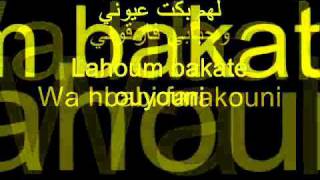 Cheb Mami - Yahamami (paroles AR + FR) By SALIM. B
