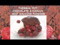 THERMAL POT CHOCOLATE and KAHLUA SELF SAUCING PUDDING