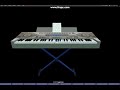 Second Life - OtOtBot E-Key 61 Key Electric Keyboard / Piano