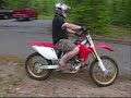 playin with my crf450R!!  Torque!!