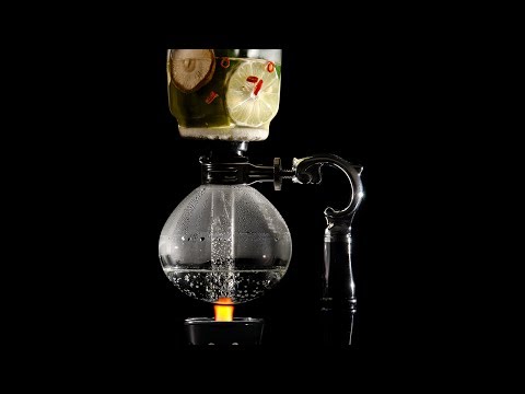 Molecular Mixology: Hot Infusion Siphon Cocktail