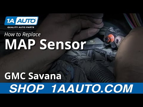 How To Replace The MAP Manifold Absolute Pressure Sensor Chevy Express GMC Savana 6.0L
