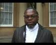 Jazzy B collects his OBE from The Prince of Wales
