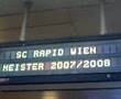 Meister 07/08 Rapid Wien U-Bahn