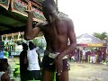 Saucy Pow winin down d place!
