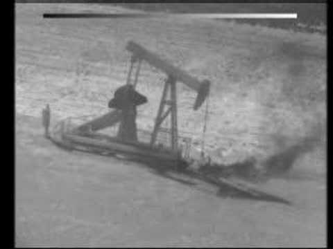 Pumpjack Leaking Natural Gas