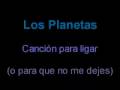 Cancion para ligar... (o para que no me dejes)
