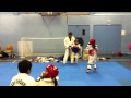 Taekwondo sparring Ayusha vs Asal (Sagarmatha Club Guildford)