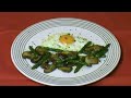 Receta de Cocina - Huevos con hongos