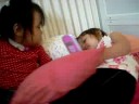 Gigi and Maile pillow fight