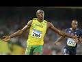 Lightning-fast USAIN BOLT wins Olympics 2008 100m 9.69 sec World Record - SUPERMAN