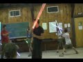 Lightsaber Demo for 100 Cub Scouts, Camp Pollack 2009 (Part 2)