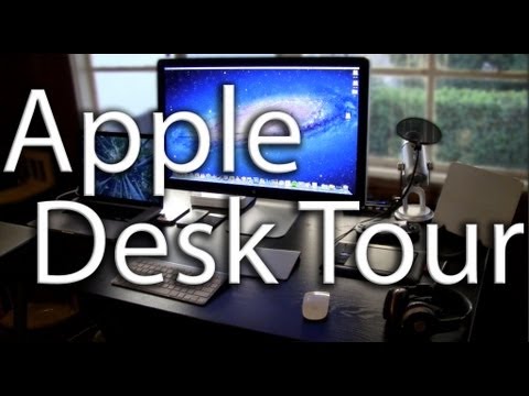 Macbook Pro with Thunderbolt - This is my official desk tour and 27-inch Thunderbolt Display overview/review video. What's on my desk: 27