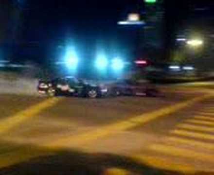 drift on street in kl