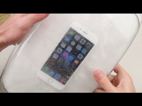 Dipping an iPhone 6 in Hot Ice Freeze Test!