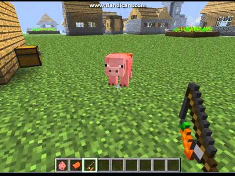 how to ride a minecraft pig