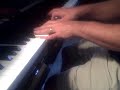 cat stevens, wild world, on a piano