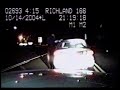 Cop Just Misses Car Crash