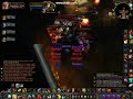 Pulling Mograine Immediatley after stepping in the Cathedral solo, nothing killed beforehand...Done in mostly instance blues, a few pieces of Heroic gear, and Kharazan epics (Trash drop boots and the bracers off of Attumen)..Just lots and alots of blocking. The music's 