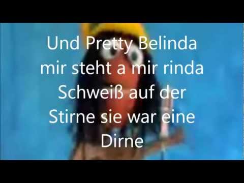 Ich sitze im schlauchboot und hol mir ein runta lyrics