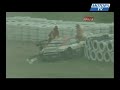 Crash Porsche GT2 en Alms round 8 à Mosport
