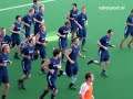 Eerste training op gras Melbourne