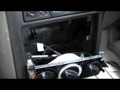 how to remove heater controls astra g
