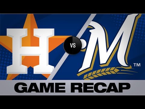 Video: Thames' homer, Lyles leads Brewers | Astros-Brewers Game Highlights 9/3/19