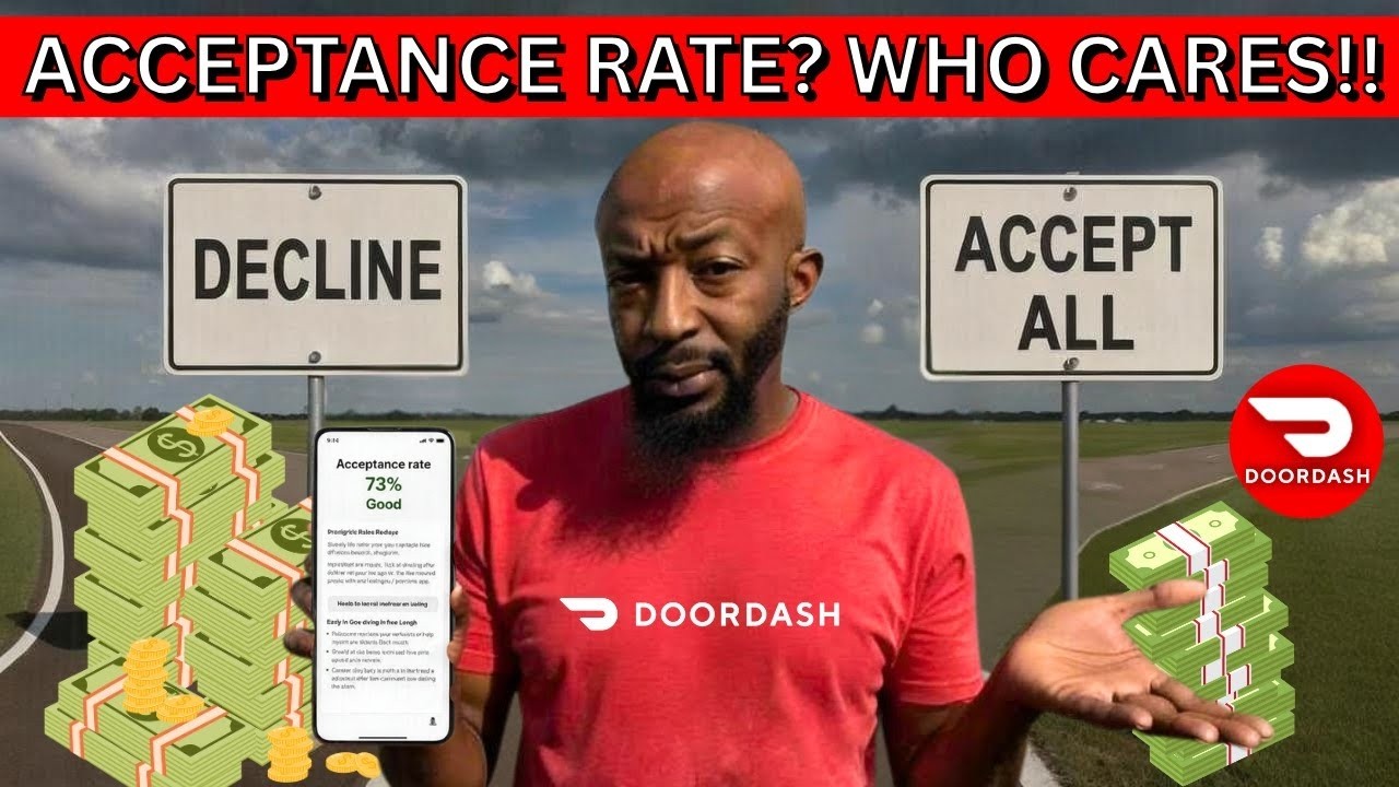 3 Doordash Drivers Who Can Ignore Acceptance Rate—And Still GET PAID