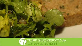 Kopfsalat mit Dinkel-Körner nach Hildegard von Bingen | Topfgucker-TV Kopfsalat mit Dinkel-Körner nach Hildegard von Bingen | Topfgucker-TV