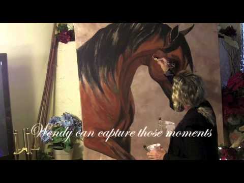 how to paint a horse