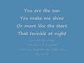 Michael Jackson You Are My Life with Lyrics