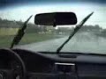 Rally car crash - accident - dashcam Rally car crash - accident - dashcam