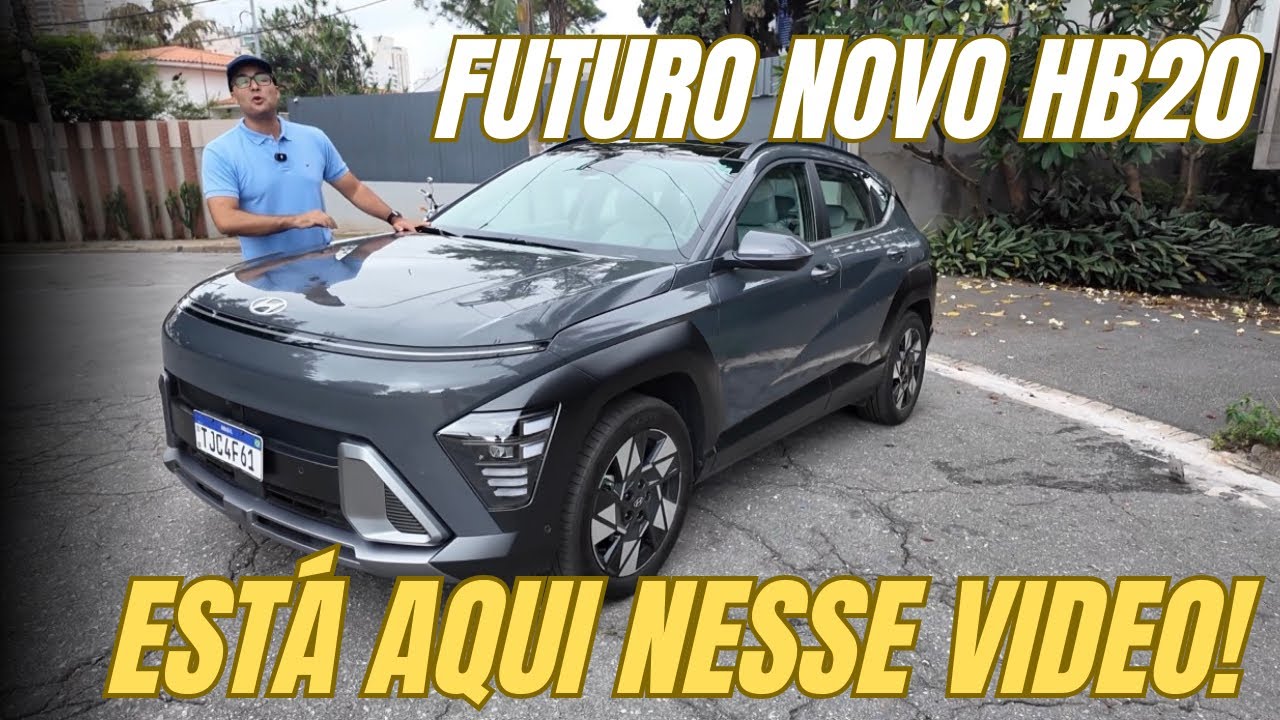 NOVO HYUNDAI HB20 e BAYON SERÃO INSPIRADOS NO KONA HYBRID!