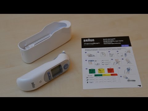 Braun IRT6520 Thermo Scan 7 Infrarot Ohrthermometer Unboxing & Review