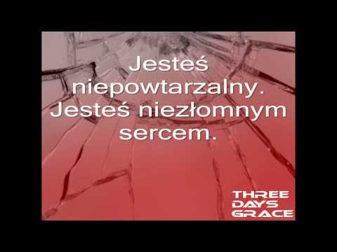 Tekst piosenki Three Days Grace - Unbreakable Heart po polsku