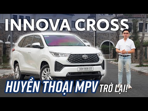 Toyota Innova Cross 2024: Cầu trước, CVT, khung gầm liền có khi lại hay