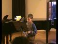 videos de Sergi tocando clarinete Conservatorio de Tarragona