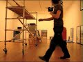 Footage from the installation of Denkmal 11, MoMA