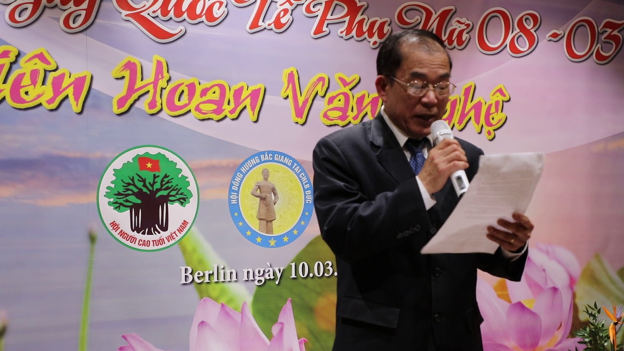 8.3: ÔNG LÊ XUÂN ĐÍNH HỘI NGƯỜI CAO TUỔI CHÚC MỪNG CHỊ EM
