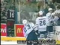Tie Domi tosses signed stick at opponent