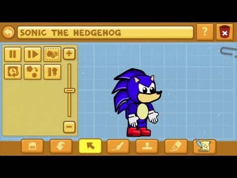 how to make your own sonic the hedgehog character