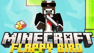Minecraft FLAPPY BIRD Minigame - Can You Beat My High Score Record? (Flappy Bird in Minecraft)
