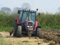 MF 6150 ploughing MF 6150 ploughing