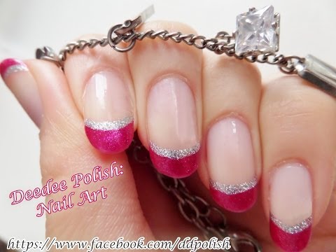 مناكير فرنسي بطريقة بسيطة Easy French Manicure