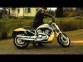 Harley Davidson StreetRod (VRSCR) with Samson Caliber system