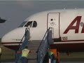 Fokker 100 Air Berlin at Sylt Airport DE, EU